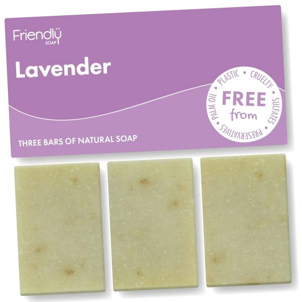 Friendly Soap 3 Pack - Natural Soap - Lavender