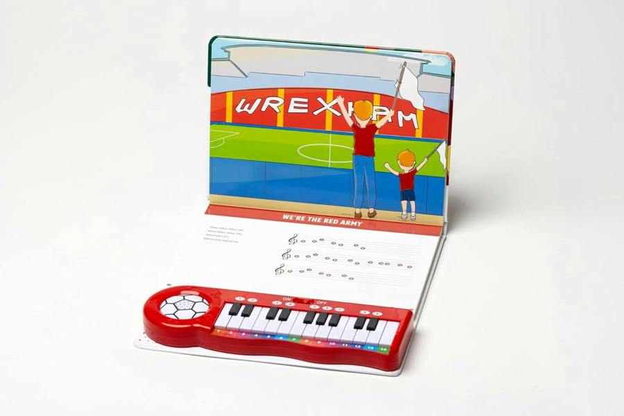 Fans Legacy Wrexham AFC Wrexham Fan Chants Piano Book