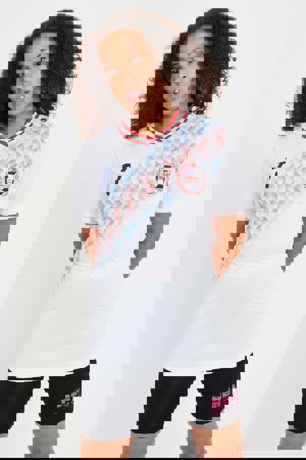 Beat Girlz Club Hero Retro Football T-Shirt