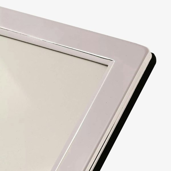 T. H. Baker Impressions Silverplated Flat Edge 6x8 Inch Photo Frame 362068S