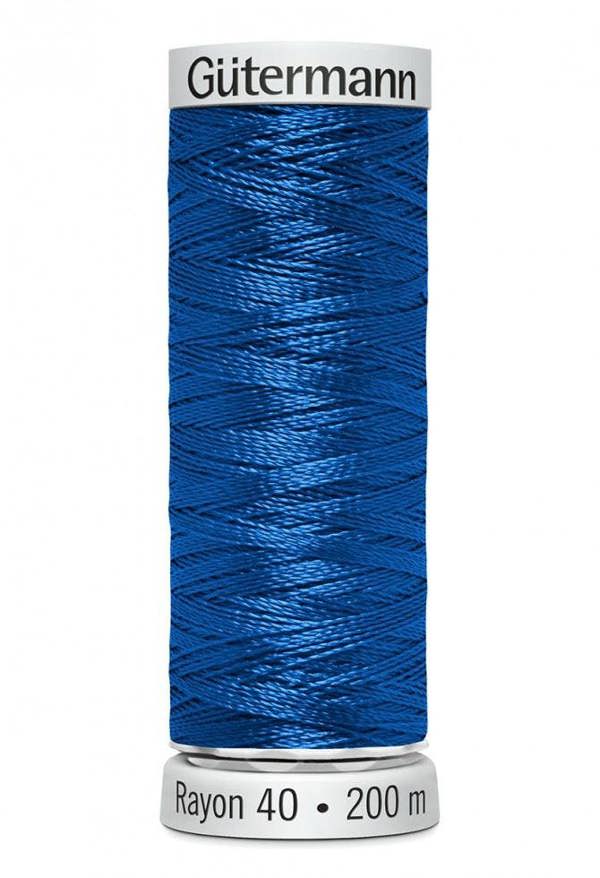 Gutermann No 40 Sulky Rayon Embroidery Thread 200m Rayon Thread Suitable For Embroidery