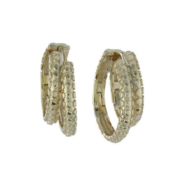 Reeves & Reeves Skelter Hoop Earrings