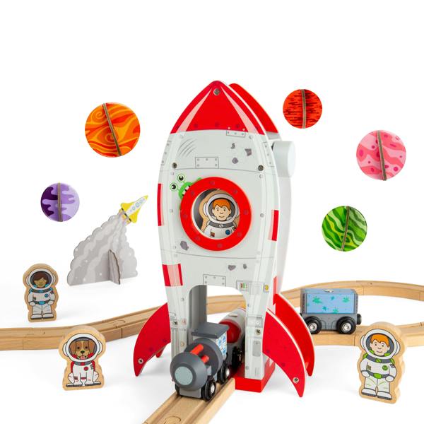 Bigjigs Rail Rocket Ship