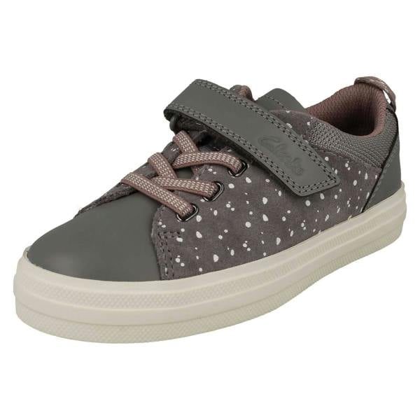 Clarks Girls Clarks Sneaker Style Hook & Loop Summer Shoes - Nova Beat K