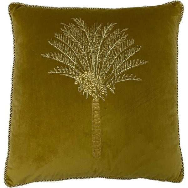 Furn Palm Tree Cushion Cover - Olive