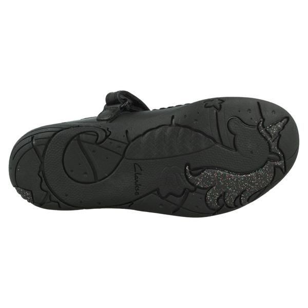 Clarks Girls Clarks Unicorn Charm School Shoes Relda Spark