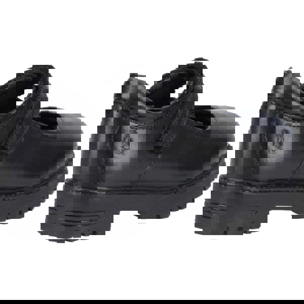 Hush Puppies Tanya Junior Leather Girls's Black Shoes