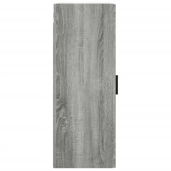 Berkfield Wall Mounted Cabinet Grey Sonoma 34.5x34x90 cm