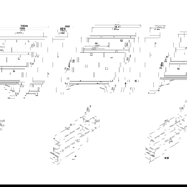 Furniture To Go Ry Wide double chest of drawers 6 drawers in Matt Black Walnut