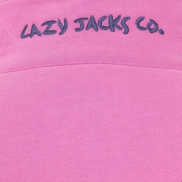 Lazy Jacks LJ33 - Ladies Full Zip Sweatshirt - Raspberry
