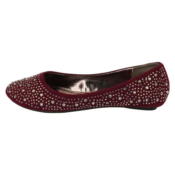 Cutie Girls Cutie Studded Ballerina Shoes