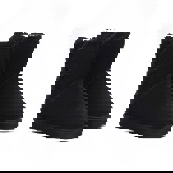 Leather Company Alpine - Women's Sheepskin Suede Winter Slip-On Boots