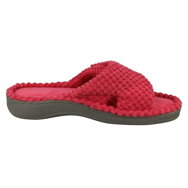 Padders Ladies Padders Cross Detailed Adjustable Mule Slippers Flo