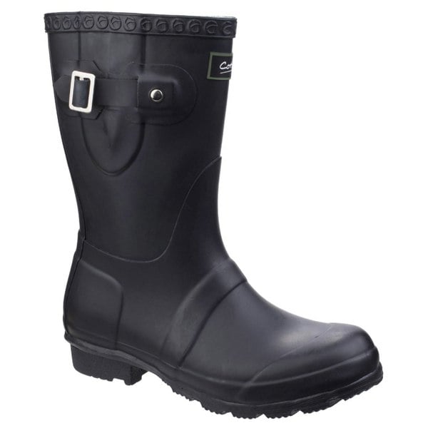 Cotswold Windsor Rubber Women's Black Wellington Boots