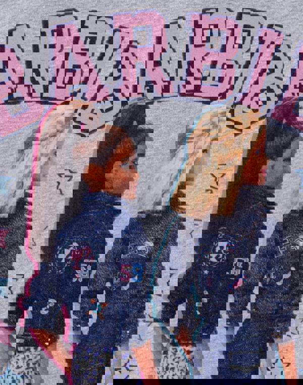 Barbie Girls Grey High School Short Sleeved T-Shirt