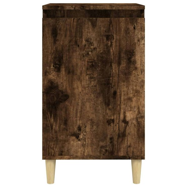Berkfield Bedside Cabinets 2 pcs Smoked Oak 40x35x70 cm Engineered Wood