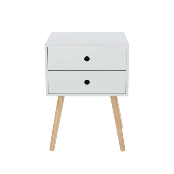 Core Products Scandia 2-Drawer Premium Bedside Cabinet