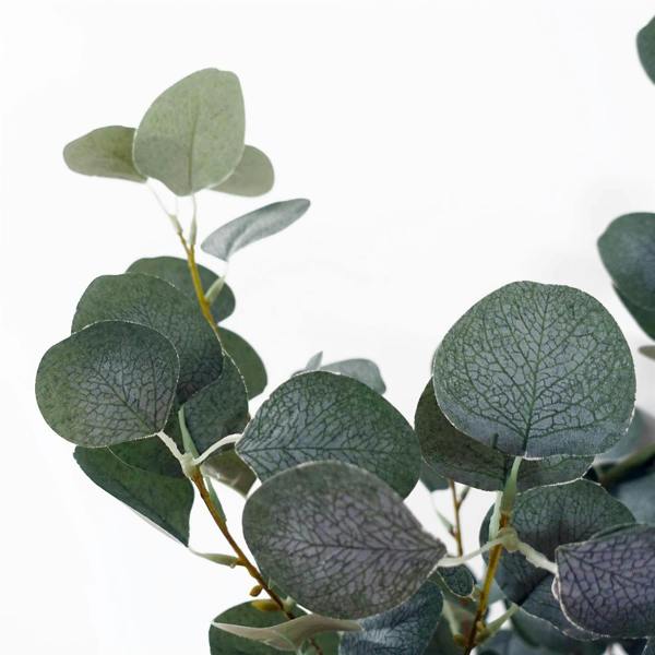Premium Artificial Eucalyptus Tree Faux Silver Dollar Leaves 150cm - Evergreenery