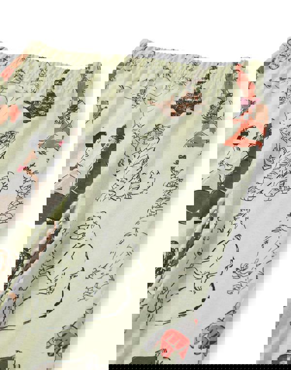 Disney The Jungle Book Boys Green Mowgli Baloo Long Sleeve Long Leg Pyjama Set