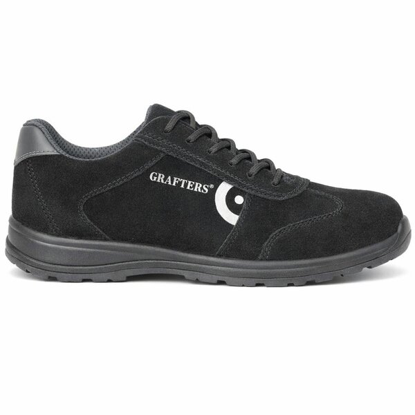 Grafters BOBBY Safety Shoes   in  Black