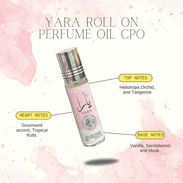 Ard Al Zaafaran Yara 10ml concentrated Roll-on Oil