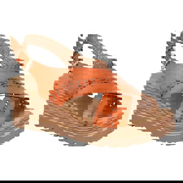 Cipriata Cipriata GAVINA Womens Cross Strap Sandals Tan