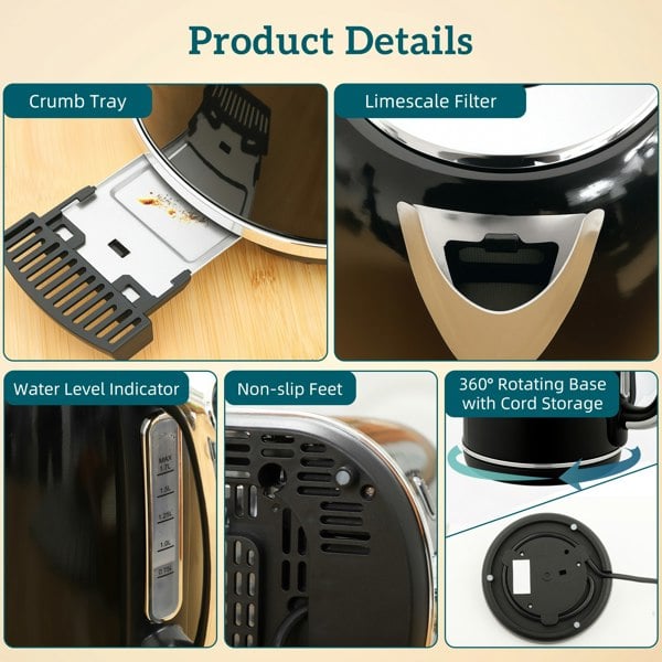 Kettle and Toaster Set