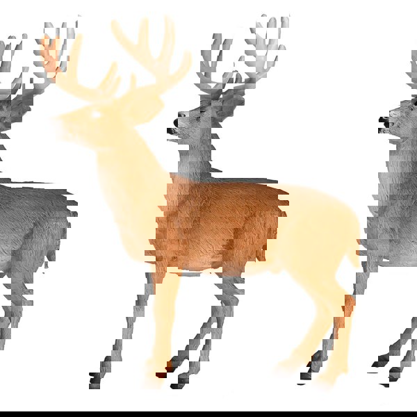 Mojo Fun White Tailed Deer Buck Wildlife Toy Figure 12.5 cm Height Approx - 387038