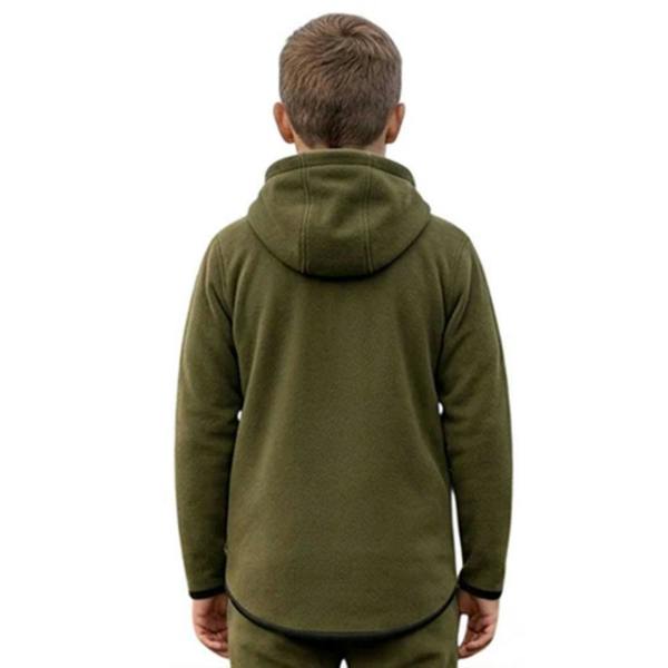 Game Kids Alpine Fleece Smock rear view with hood