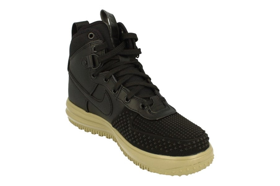 Nike Lunar Force 1 Duckboot Mens Trainers Dz5320  001 - Black Neutral Olive 001 - Photo 3