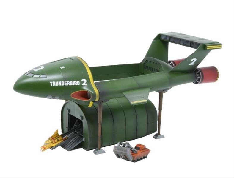 AIP Thunderbird 2 with Thunderbird 4 (1:350 Scale)