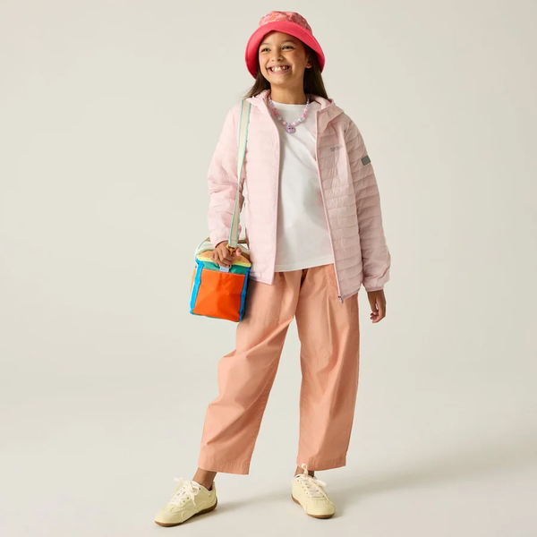 Regatta Kids Hillpack Hooded Jacket - Pink Haze