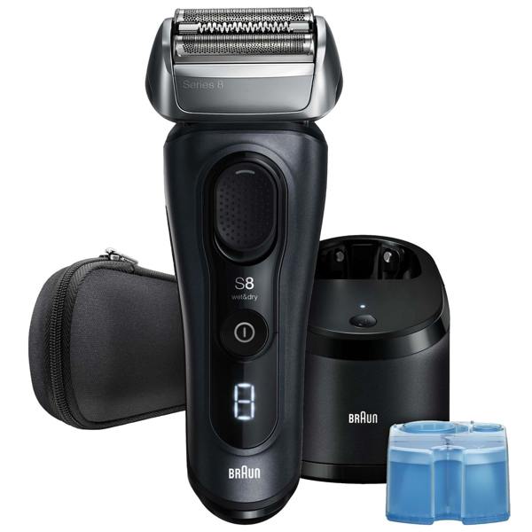 Braun Series Shavers Series 8 8663CC Grey Electric Shaver - Additional 8