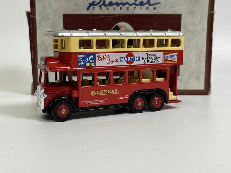 MCSlots Karrier E6 Trolley Bus Martini Premier Collection Days Gone Lledo 41004D B3