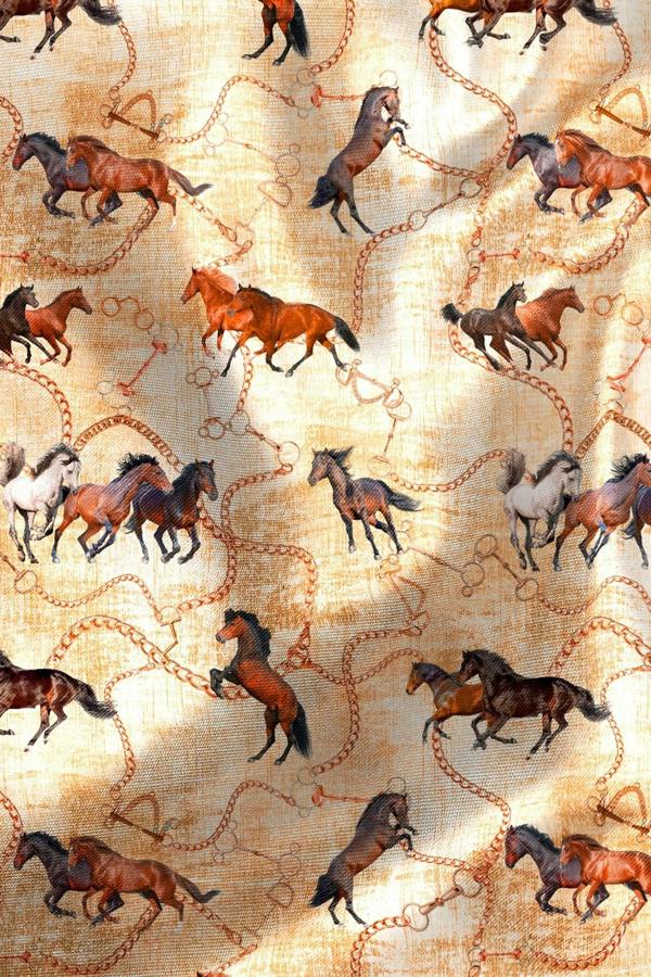 HORSES & BRIDLES WOMENS PRINT SHIRT – Premium Men's Patterned Shirt by Claudio Lugli | Bold Design, Tailored Fit, Best Printed Shirts