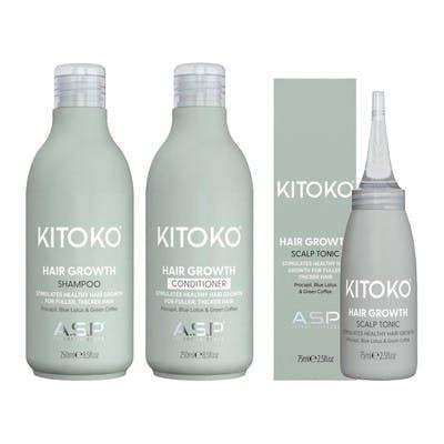 Asp A.S.P Kitoko Hair Growth Shampoo, Conditioner & Hair Tonic