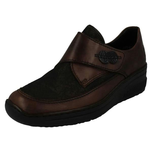 Rieker Womens Rieker Hook And Loop Shoes 487C0
