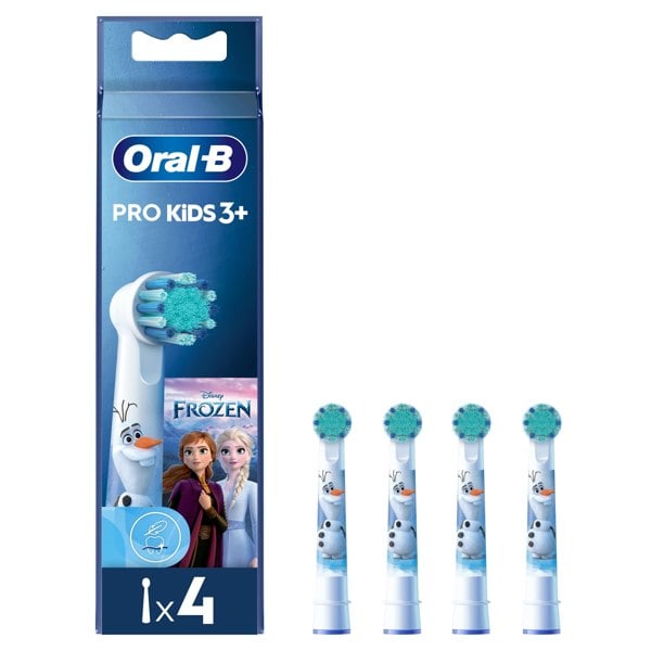 Oral-B Pro Kids Toothbrush Heads Featuring Disney Frozen, 4 Counts