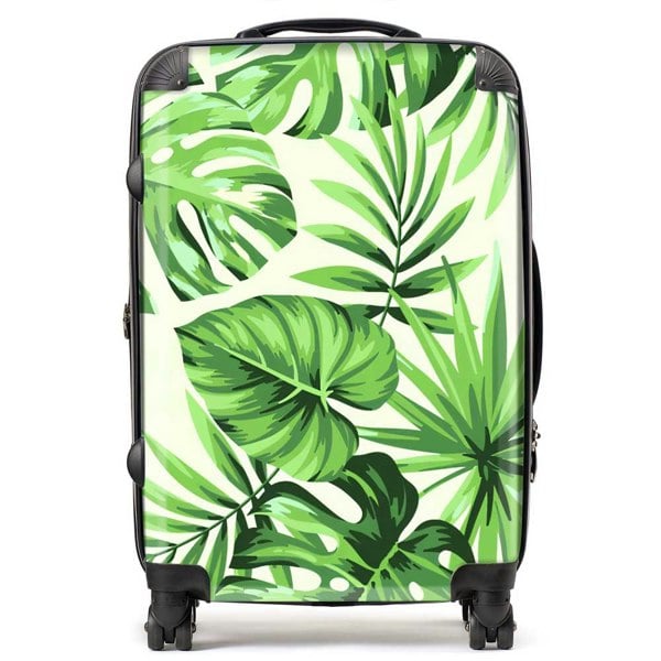 Warren Reed Exotic Palm Leaves Suitcase