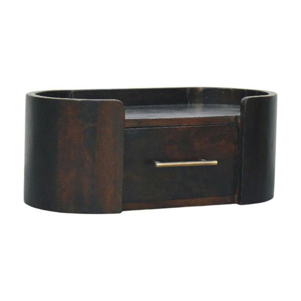 Artisan Furniture Solid Wood Valencia Wall-Mounted Bedside, 1 Drawer