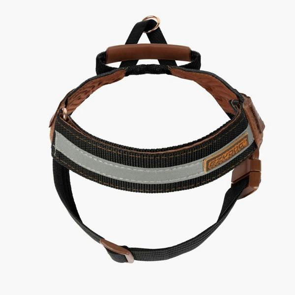 EzyDog Express Dog Harness in Black Denim