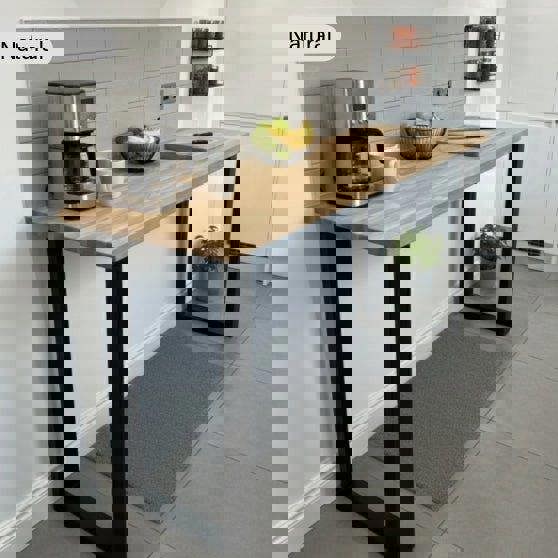 TRL Furniture Staved Oak Breakfast Bar