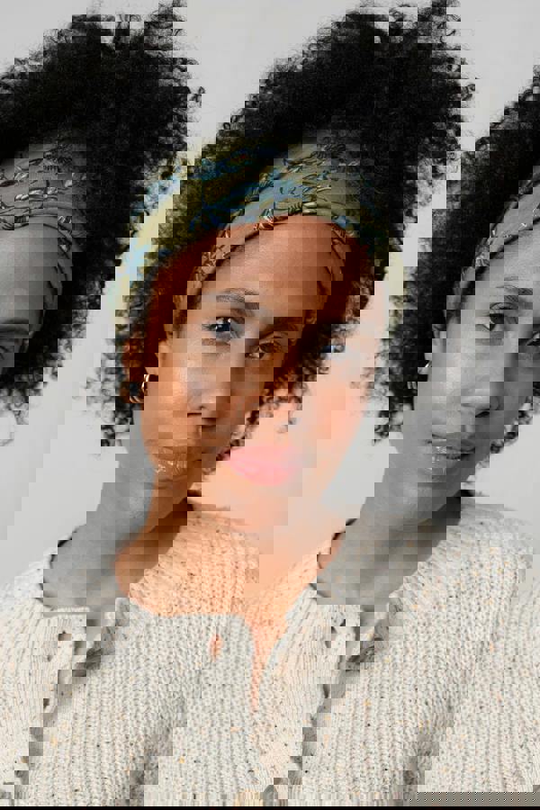 Lily & Me Multiband Foliage Print Green