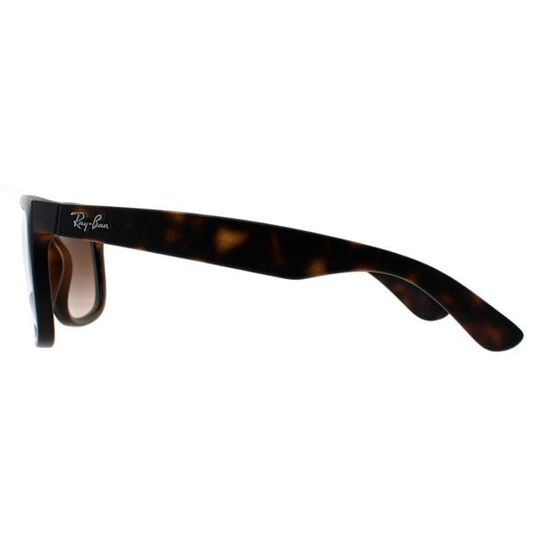 Ray-Ban Sunglasses Justin 4165 710/13 Rubber Light Havana Brown Gradient 51mm