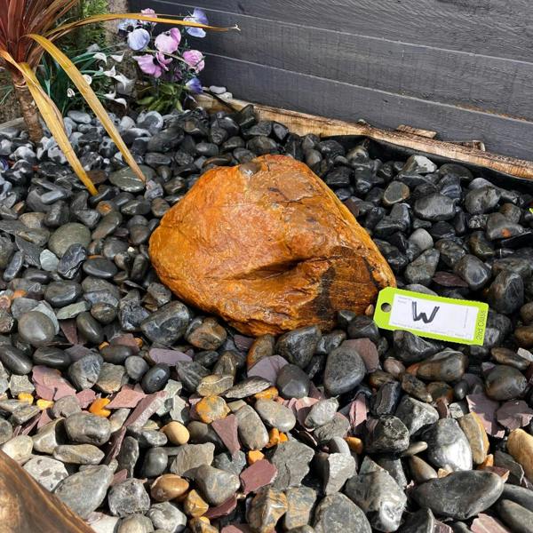 Drilled Natural Bouler W Water Feature