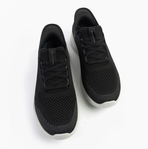 Skechers 210810/BLK SLIP-INS SLADE - QUINTO Mens Shoes Black
