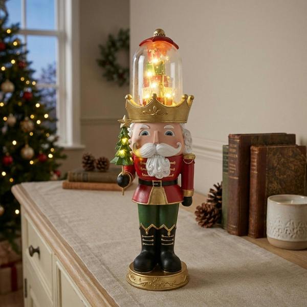 Garden Greatness LED Nutcracker Soldier Decoration