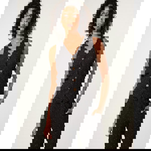 Blue Vanilla Rhinestone Waistcoat & Trouser Set