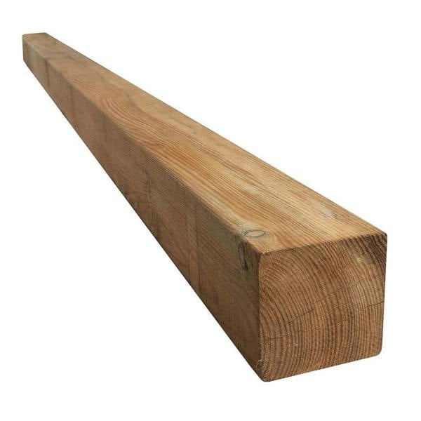 Snowdon Timber Treated 4x4" Eased Edge Fence Post (T) 90mm (W) 90mm (L) 3.0m