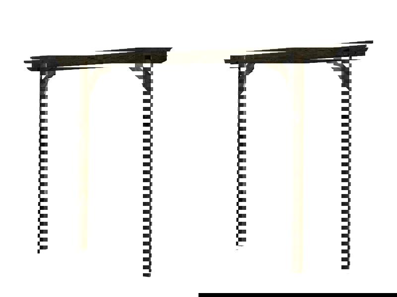 Arbor Garden Solutions Screen Pergola, Plant Climbing Arbour - Longhorn Sculpted Brace